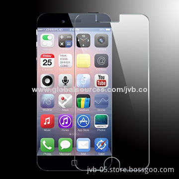 Premium Tempered Glass Screen Protector/Guard for iPhone 6, OEM Orders Welcomed